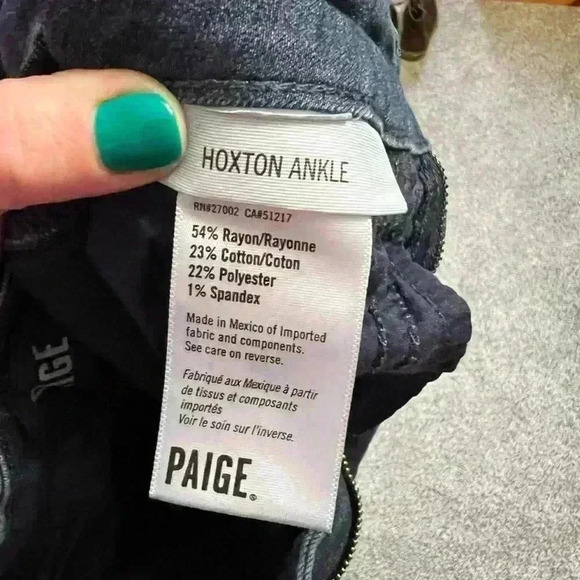 Paige Women's Hoxton Skinny Ankle jeans size 26 - Picture 5 of 5